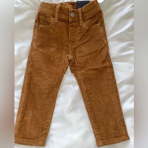 Baby Gap stretch slim corduroy pants